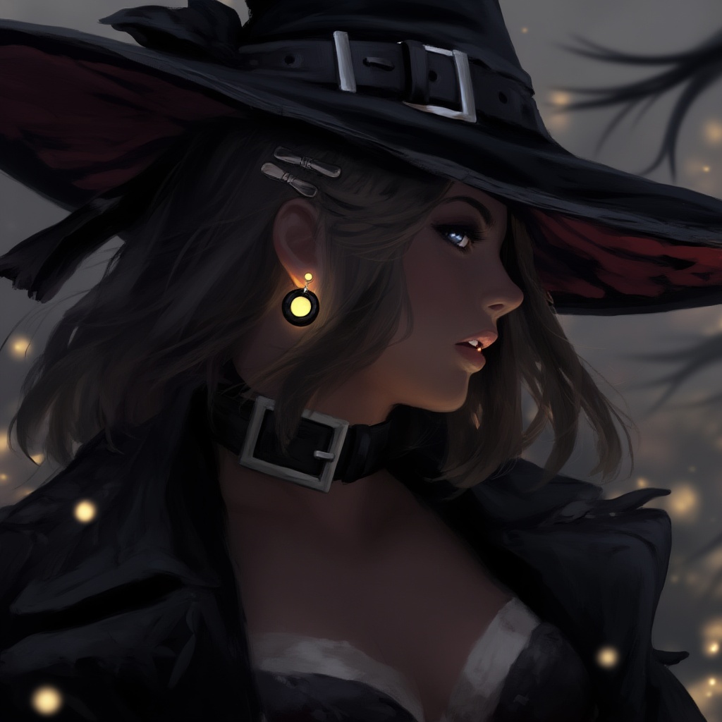 darkbrush-style,  1girl ,  close-up on Tensor.Art