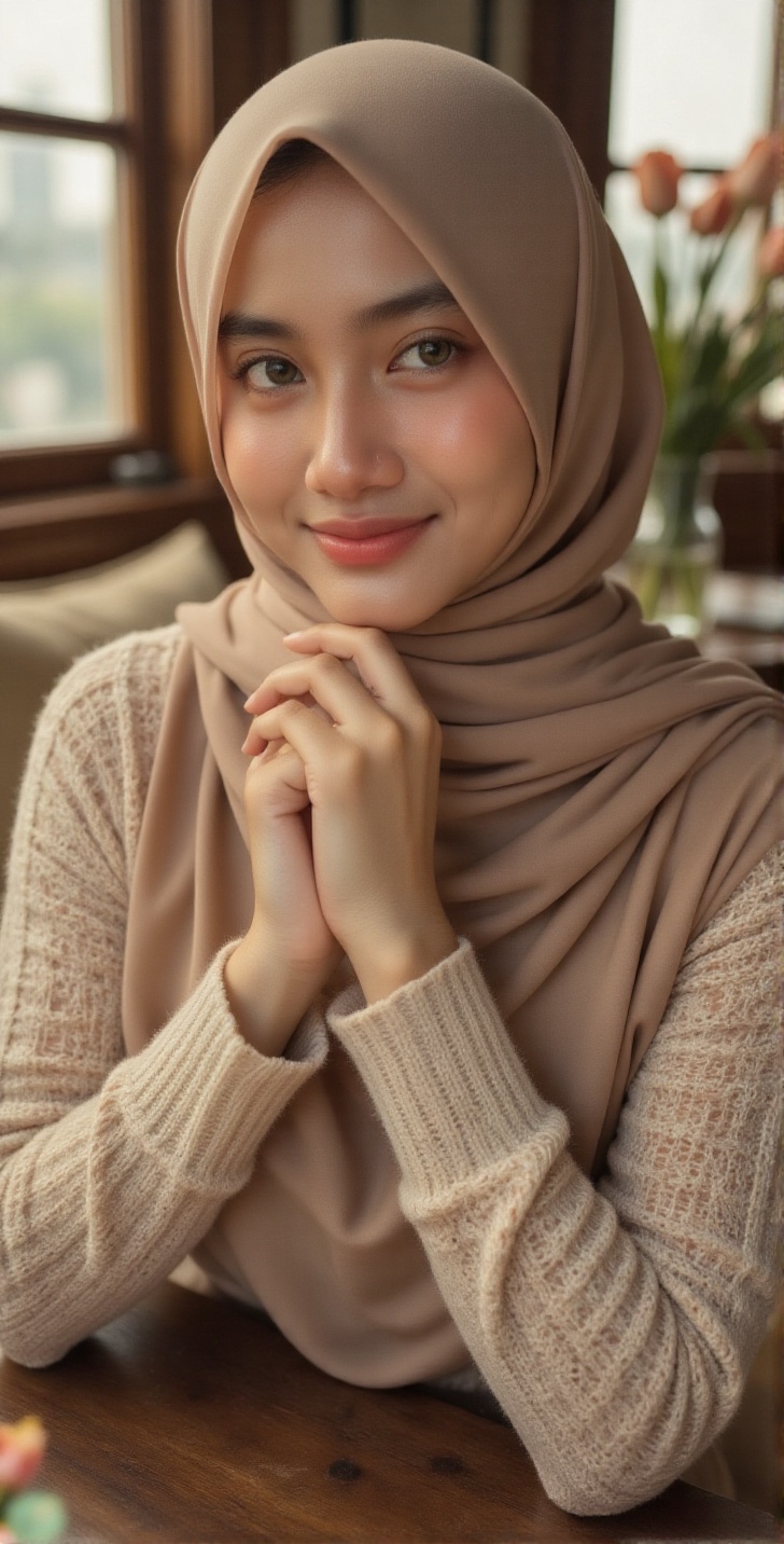 Hijab Photorealistic,  Realistic photograph,  highly detailed on Tensor.Art