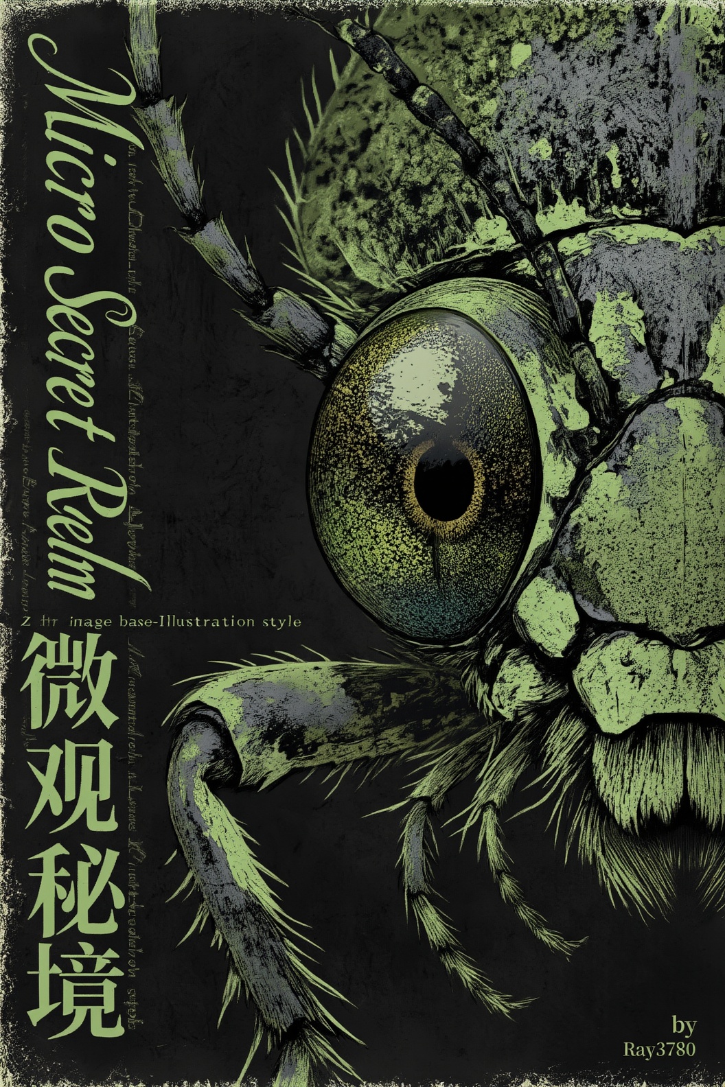 Igor风格插画,  一张暗黑系艺术海报,  先锋实验 on Tensor.Art