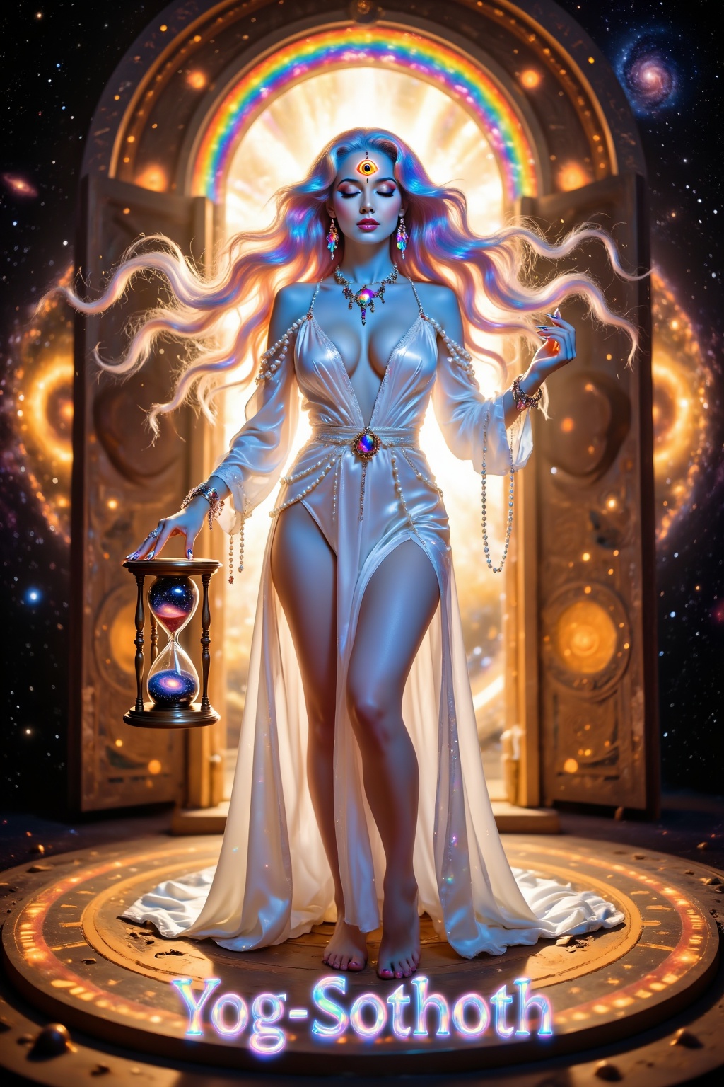 Top quality. Inspiration: Yog-Sothoth,  the One Who Unifies All Things. This image depicts Yog-Sothoth,  the alien deity w...