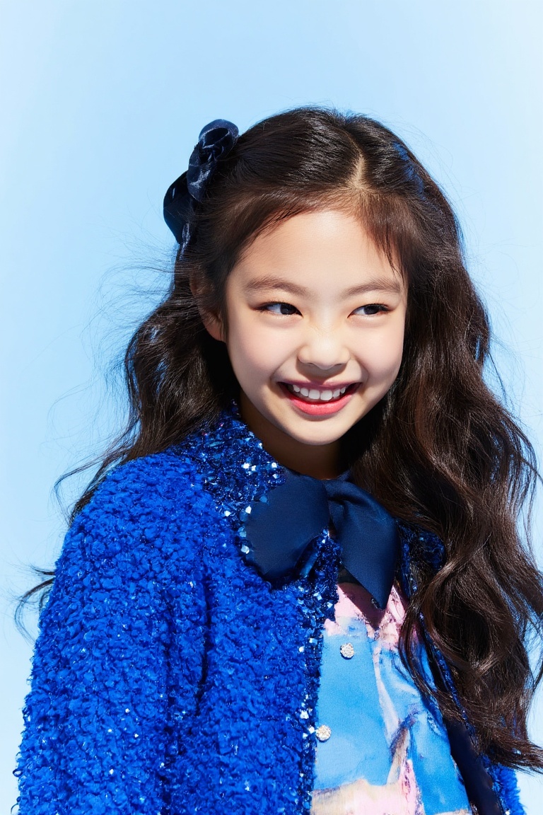 Portraiture of Jennie Kim,  a vibrant and lively young girl on Tensor.Art