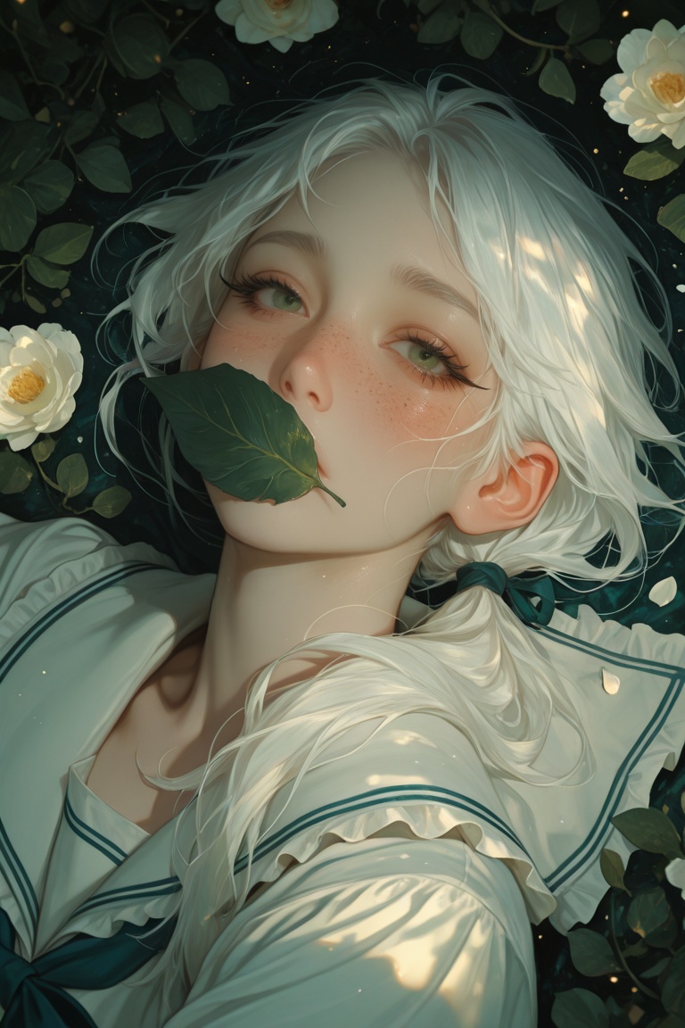 (dynamic pose:1.2,  dynamic composition,  dynamic angle) 1girl on Tensor.Art