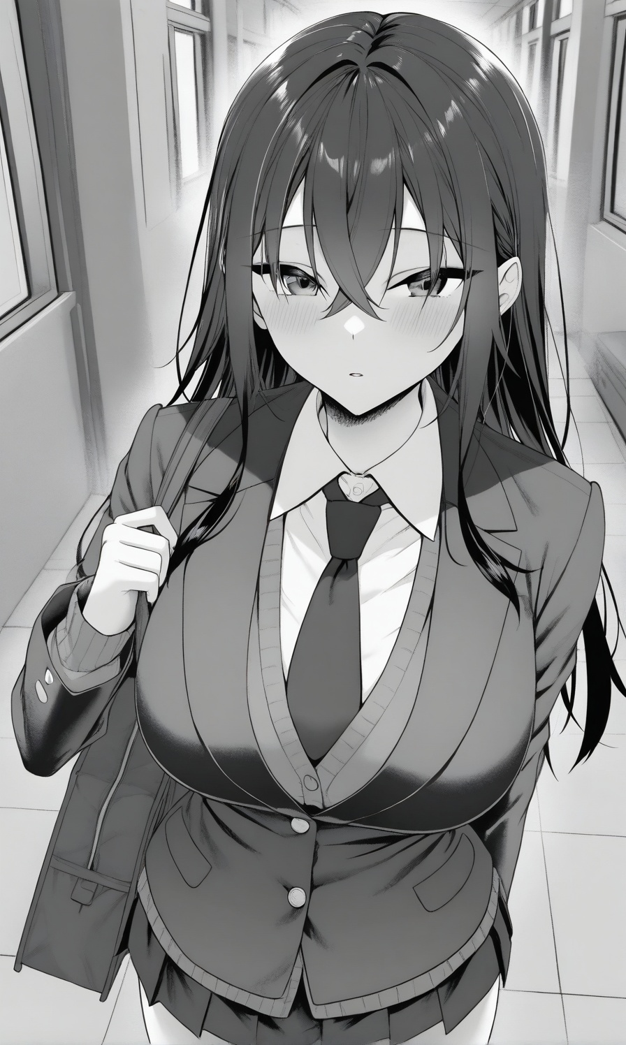 1girl,  solo,  long hair on Tensor.Art