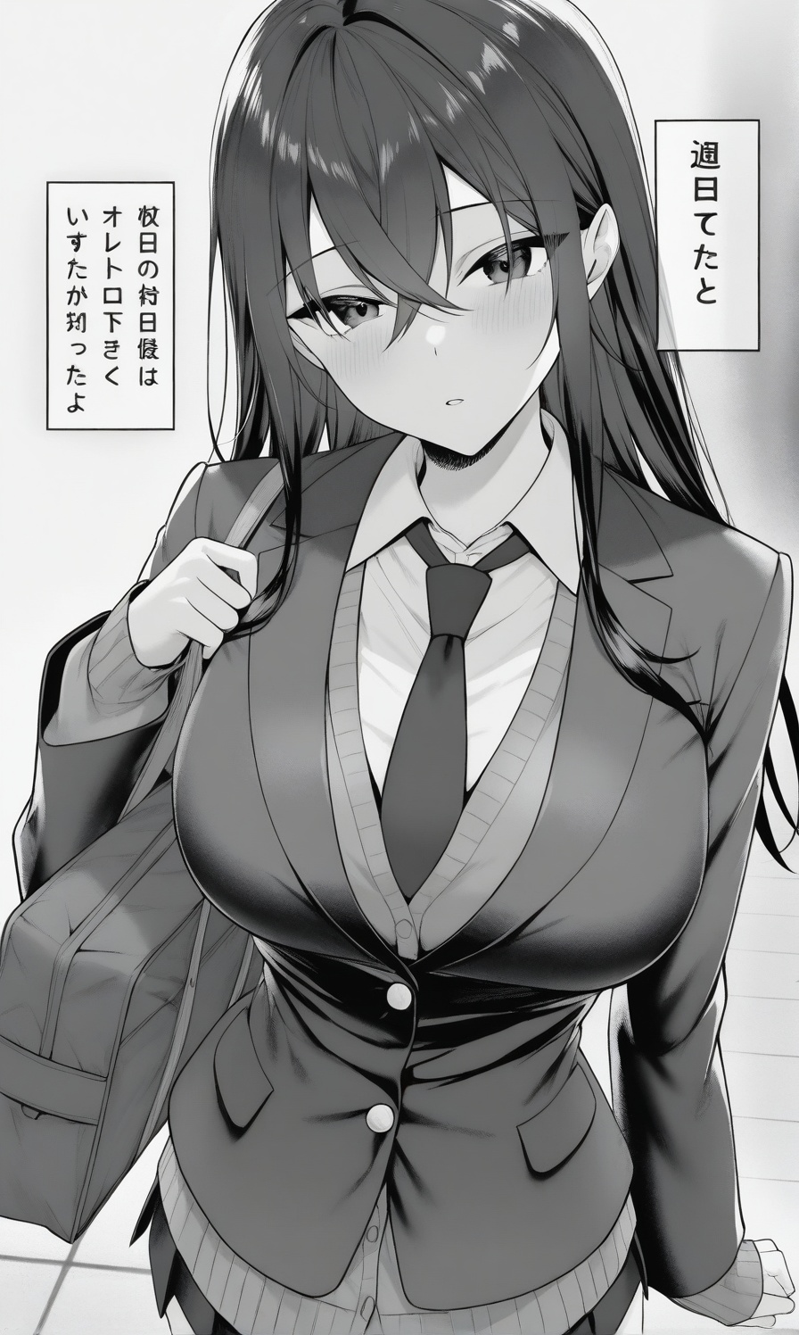 1girl,  solo,  long hair on Tensor.Art