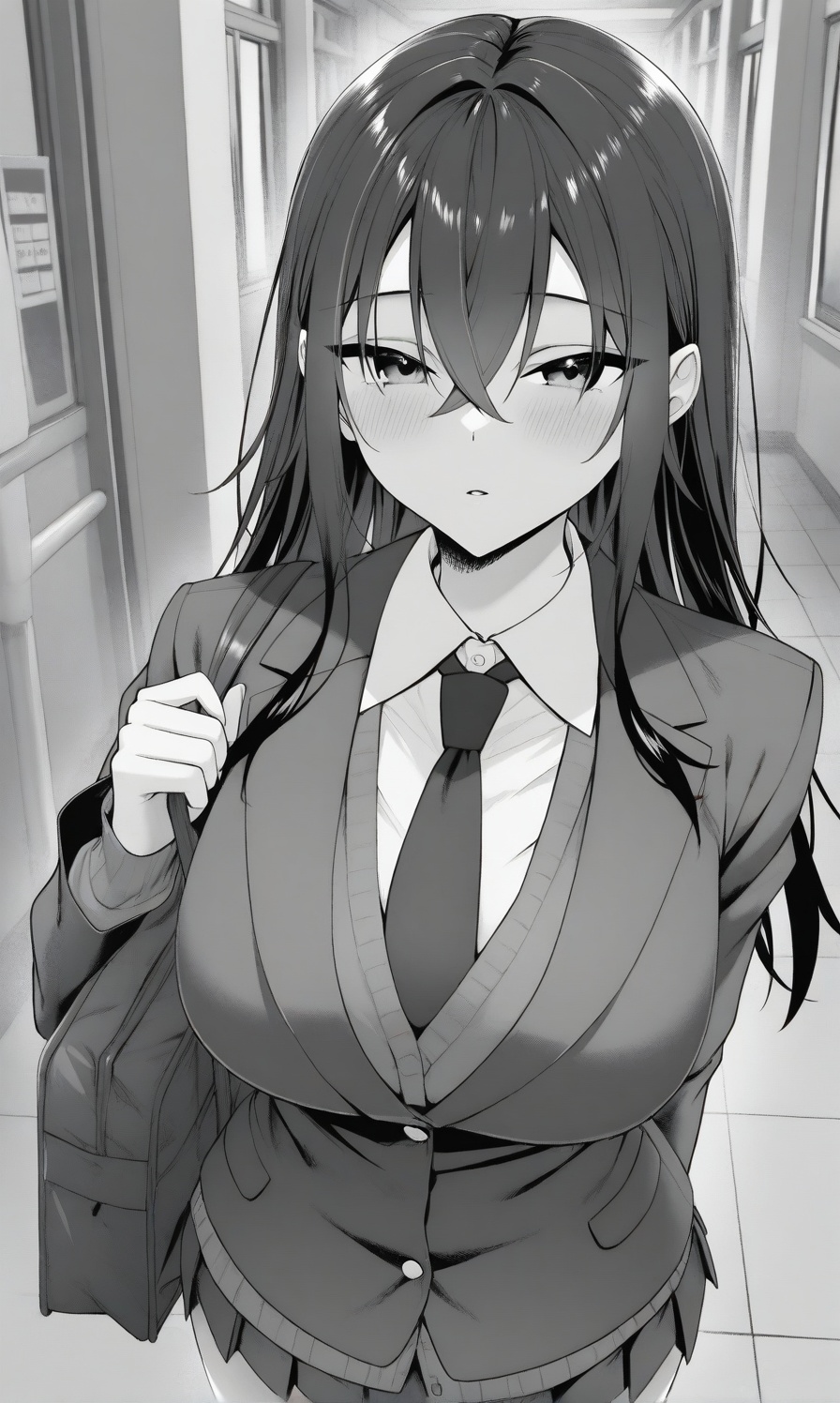 1girl,  solo,  long hair on Tensor.Art