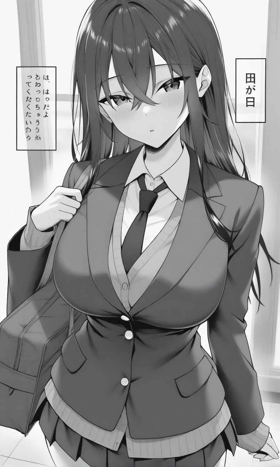 1girl,  solo,  long hair on Tensor.Art
