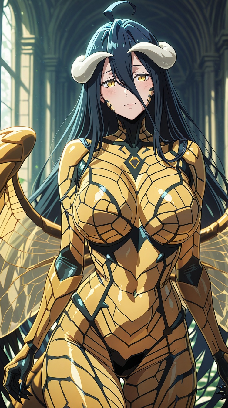 Albedo overlord ,  insect skin,  tail on Tensor.Art