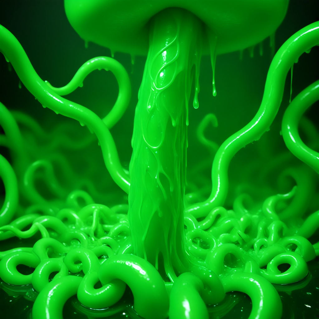 greenslimtent,  tentgreenslime,  slimygreentent on Tensor.Art