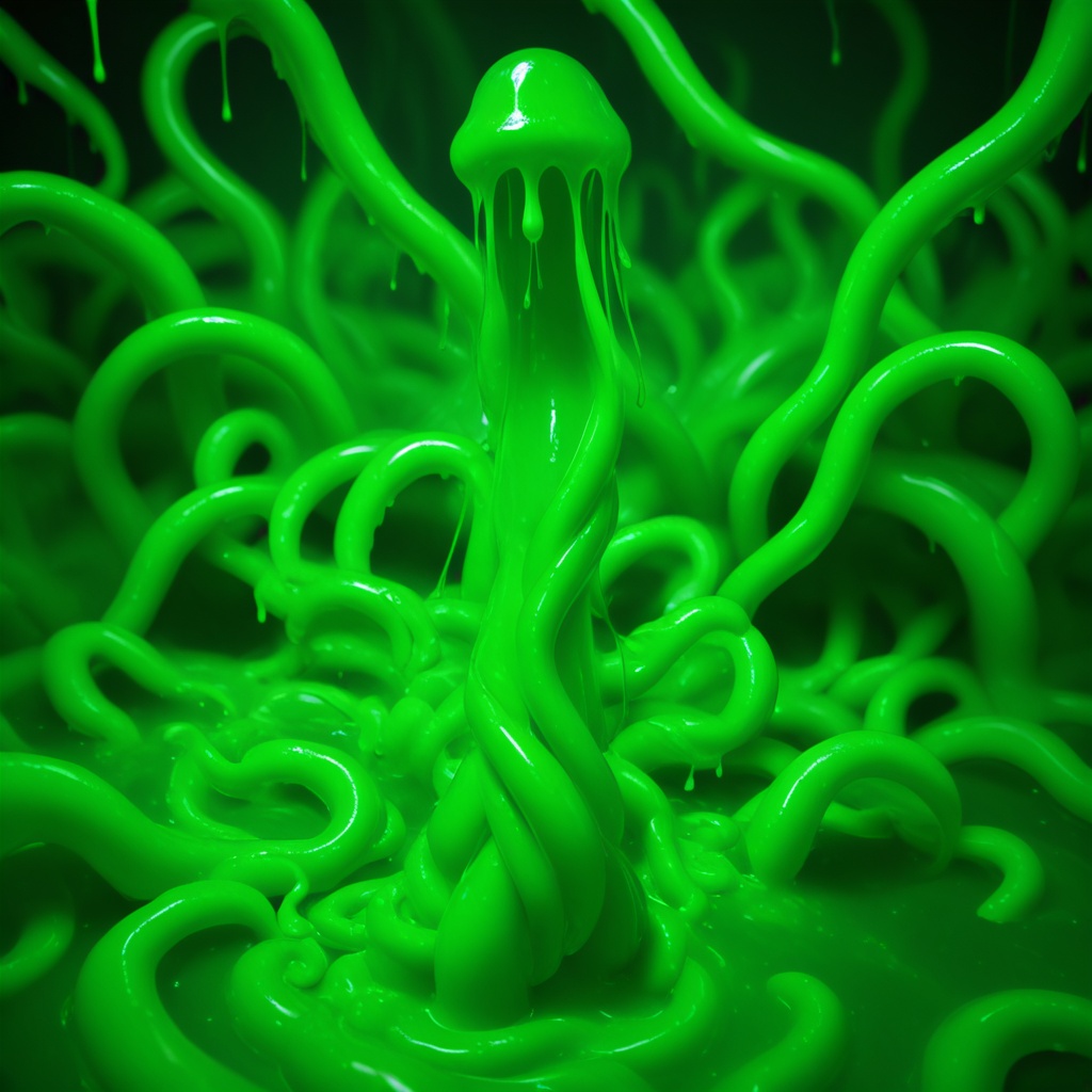 greenslimtent,  tentgreenslime,  slimygreentent on Tensor.Art