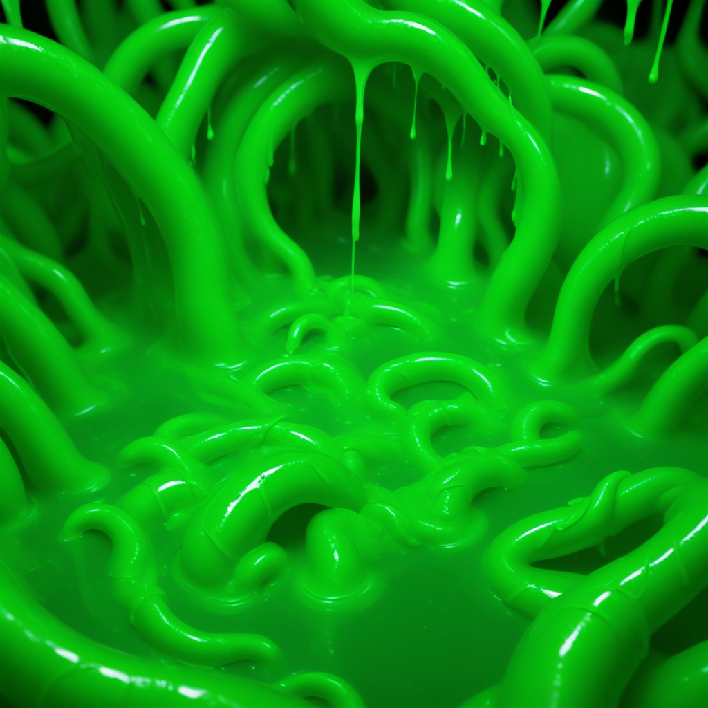 greenslimtent,  tentgreenslime,  slimygreentent on Tensor.Art