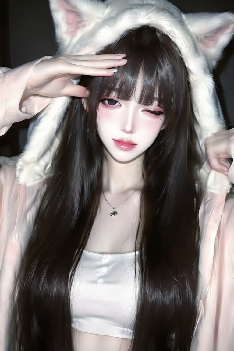 1girl,  solo,  soft alluring aura on Tensor.Art