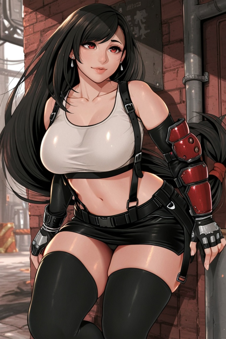 jg,  1girl,  tifa lockhart on Tensor.Art