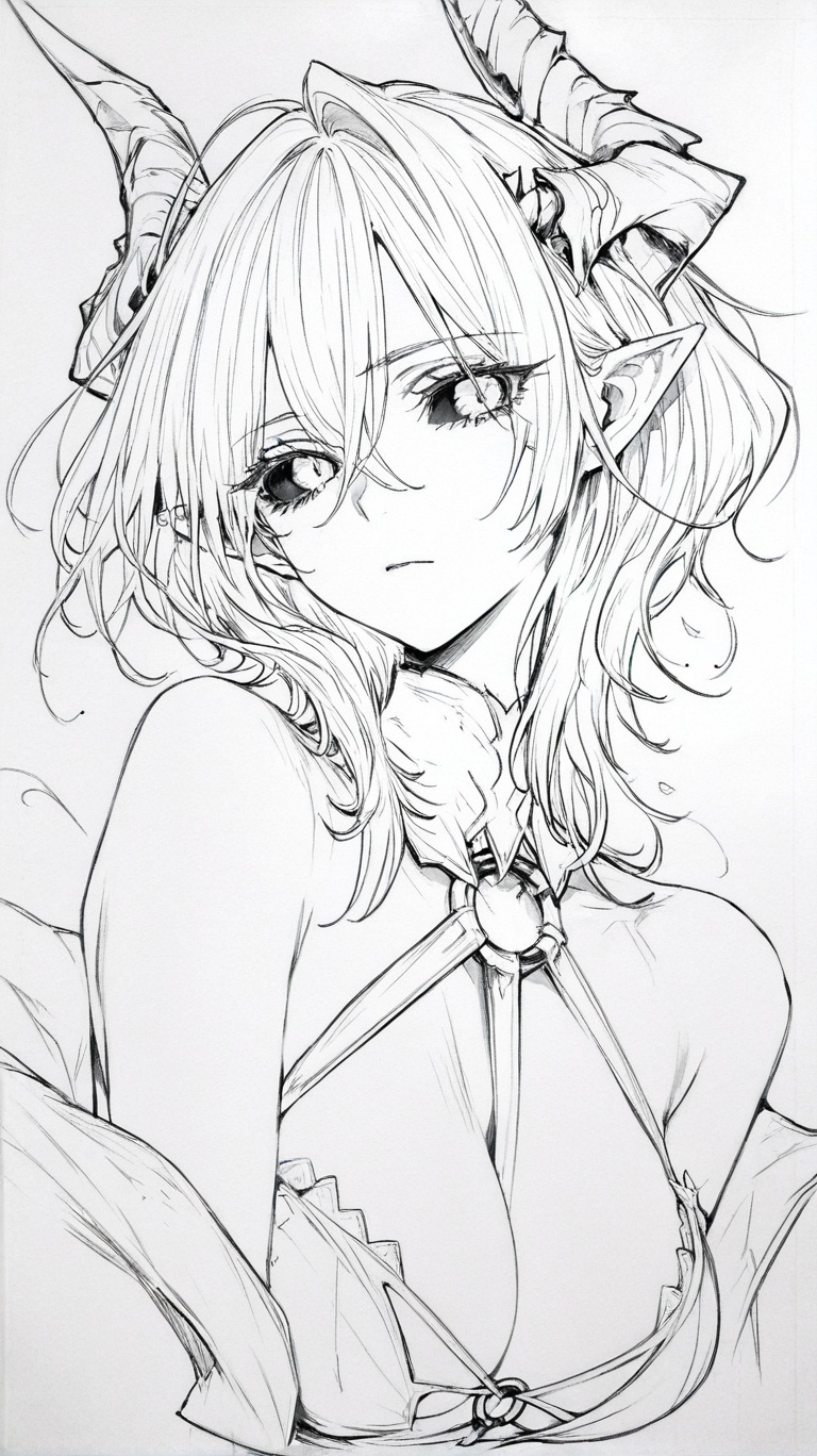1girl,  solo,  breasts on Tensor.Art