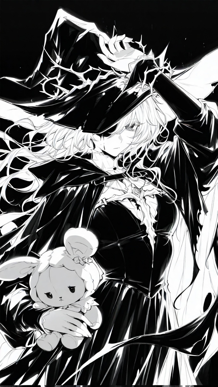1girl,  arm up,  bangs on Tensor.Art