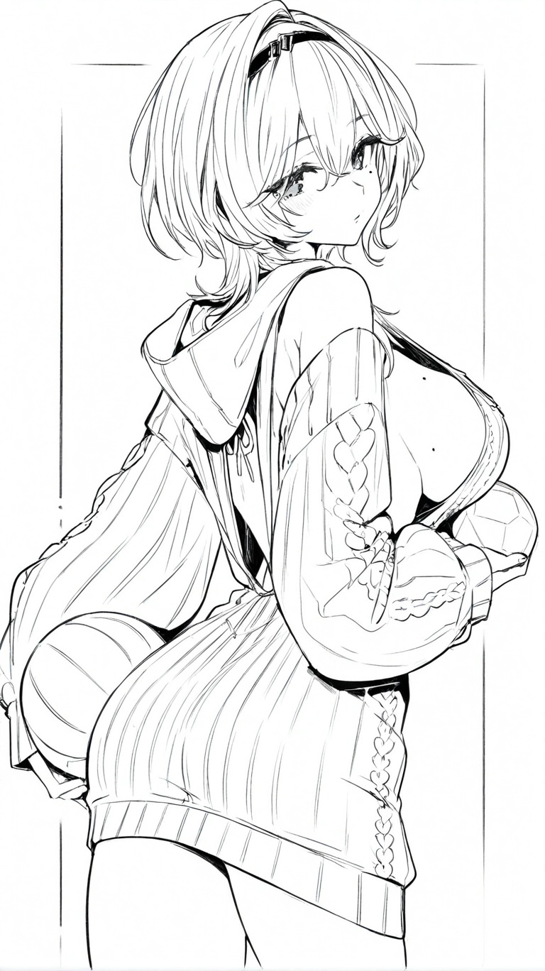 1girl,  solo,  breasts on Tensor.Art