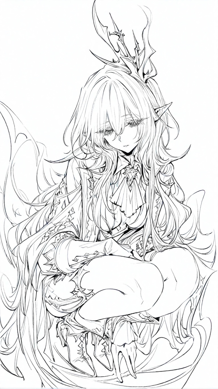 1girl,  solo,  long_hair on Tensor.Art