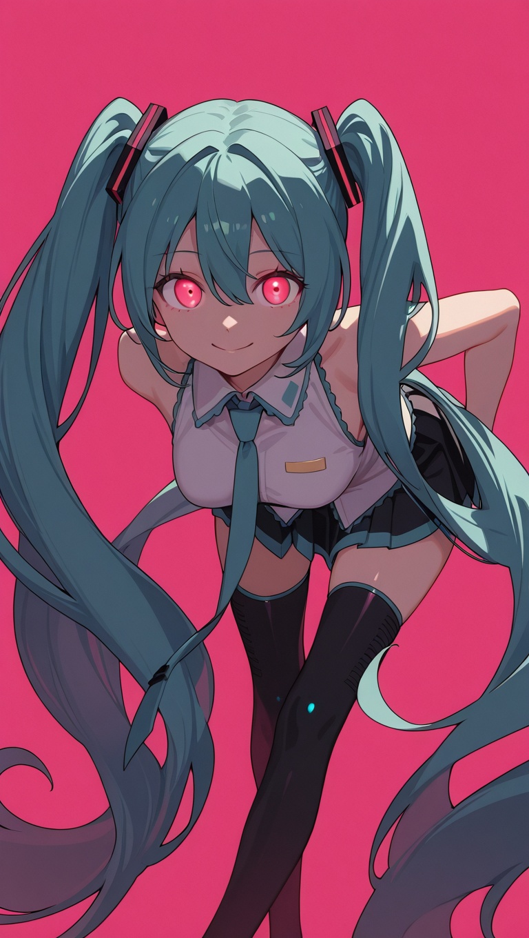 1girl,  black legwear,  black skirt on Tensor.Art