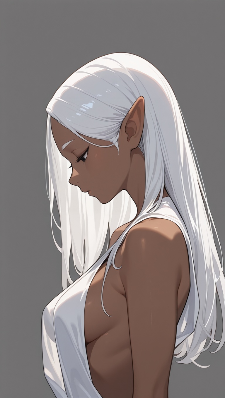 1girl,  breasts,  dark-skinned female on Tensor.Art