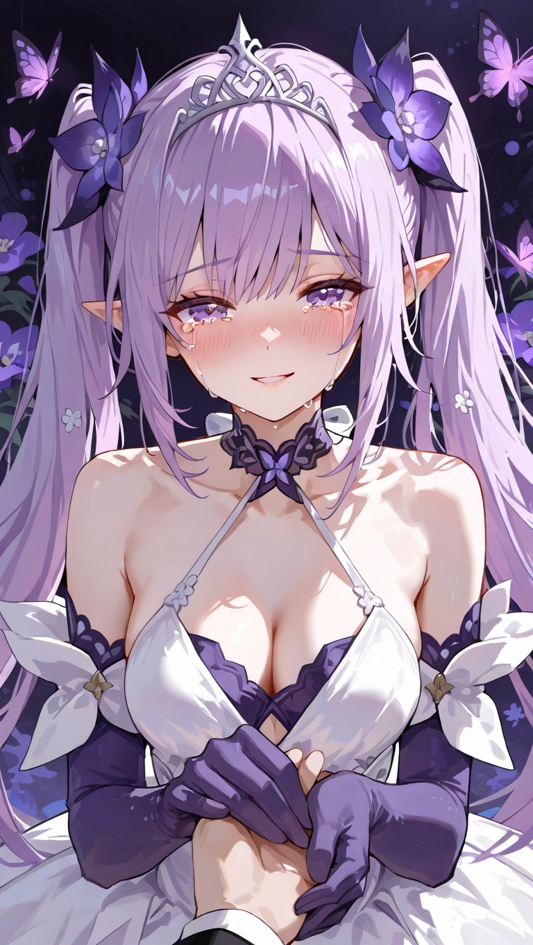 1girl,  long_hair,  breasts on Tensor.Art
