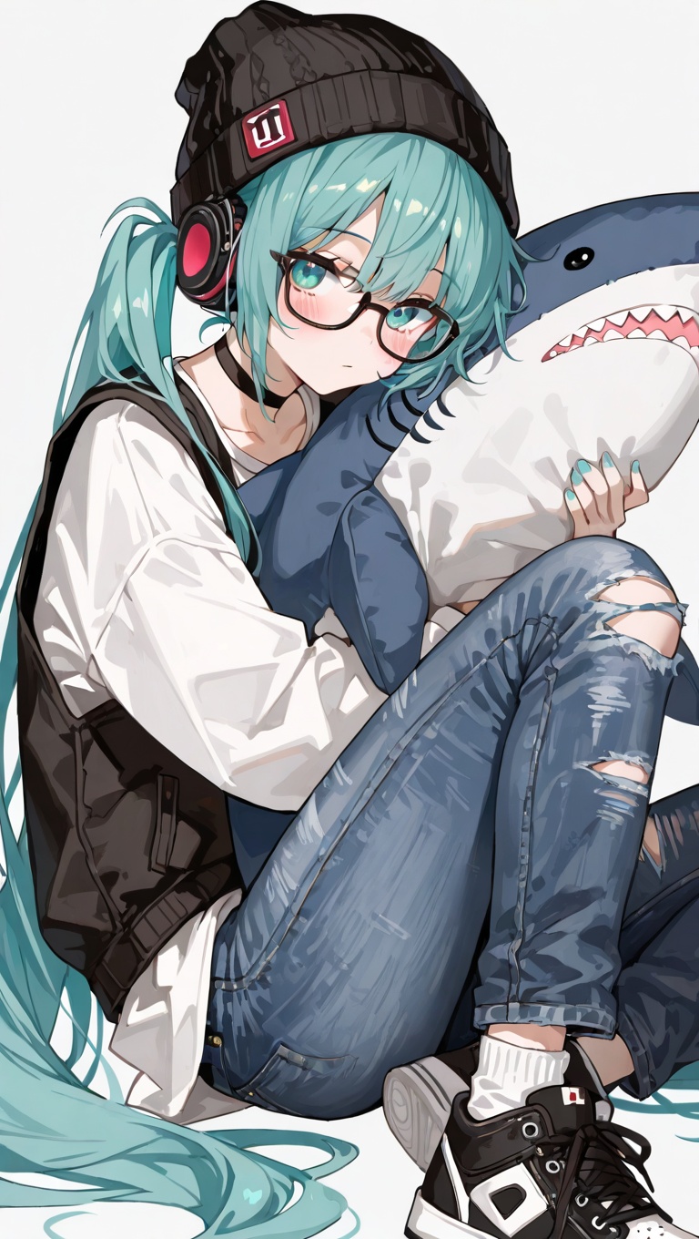 hatsune_miku,  1girl,  solo on Tensor.Art