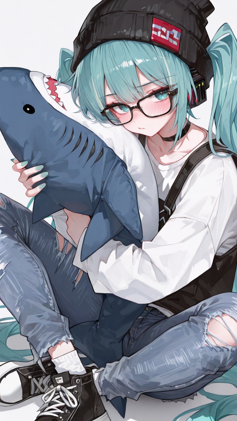 hatsune_miku,  1girl,  solo on Tensor.Art