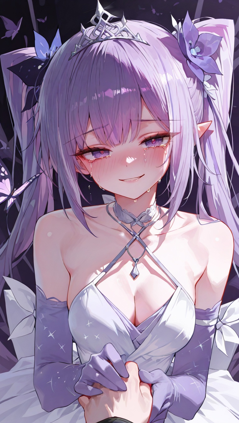 1girl,  long_hair,  breasts on Tensor.Art