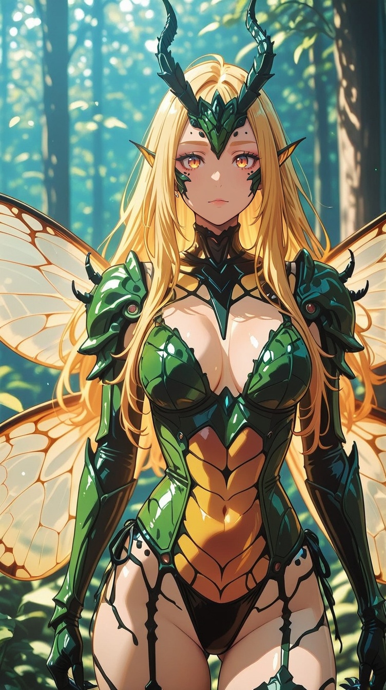 Insect girl on Tensor.Art
