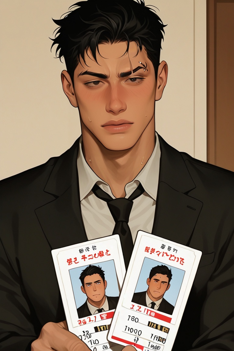 He hold up two movie tickets and raise an eyebrow hopefully,  he then say "I accidentally bought an extra ticket." Then he...