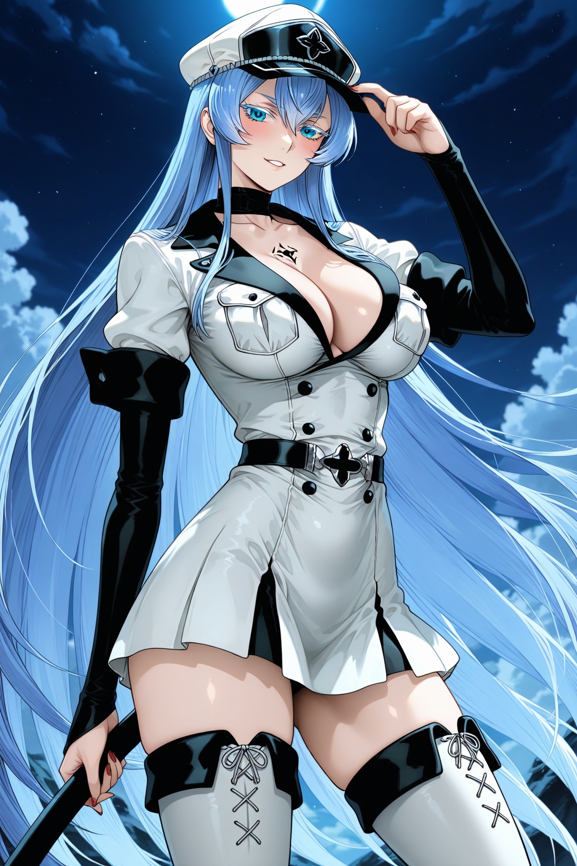1girl,  dark Fantasy on Tensor.Art