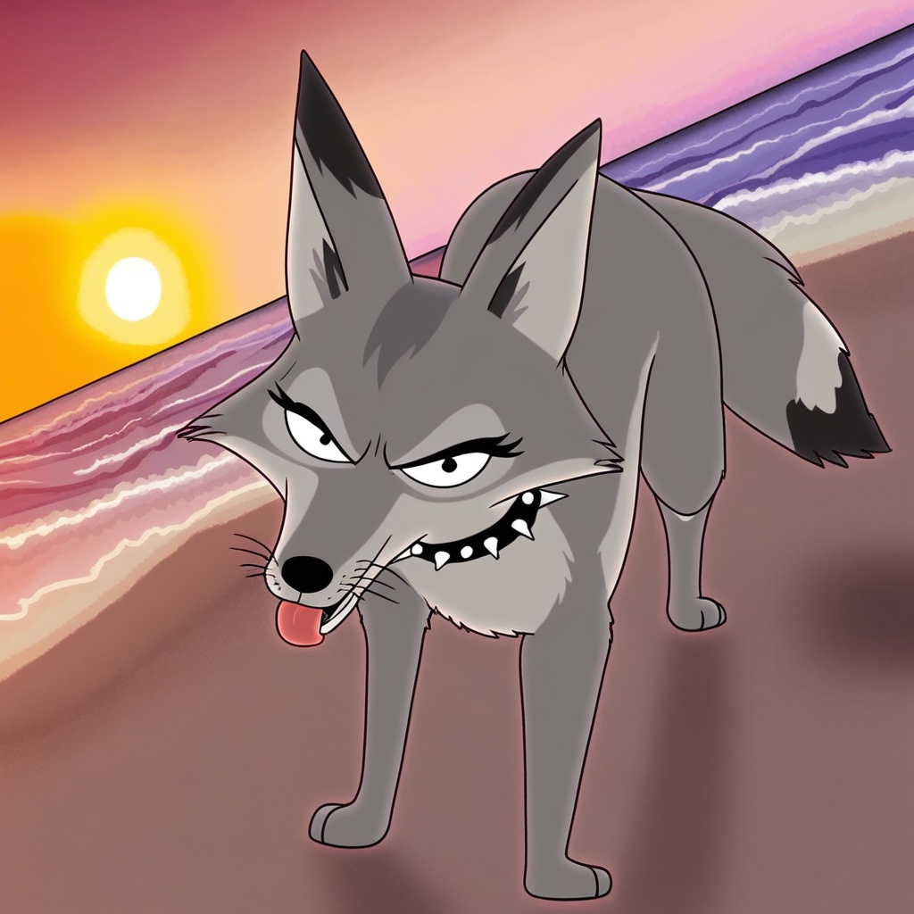 housebroken canine style,  feral,  solo on Tensor.Art