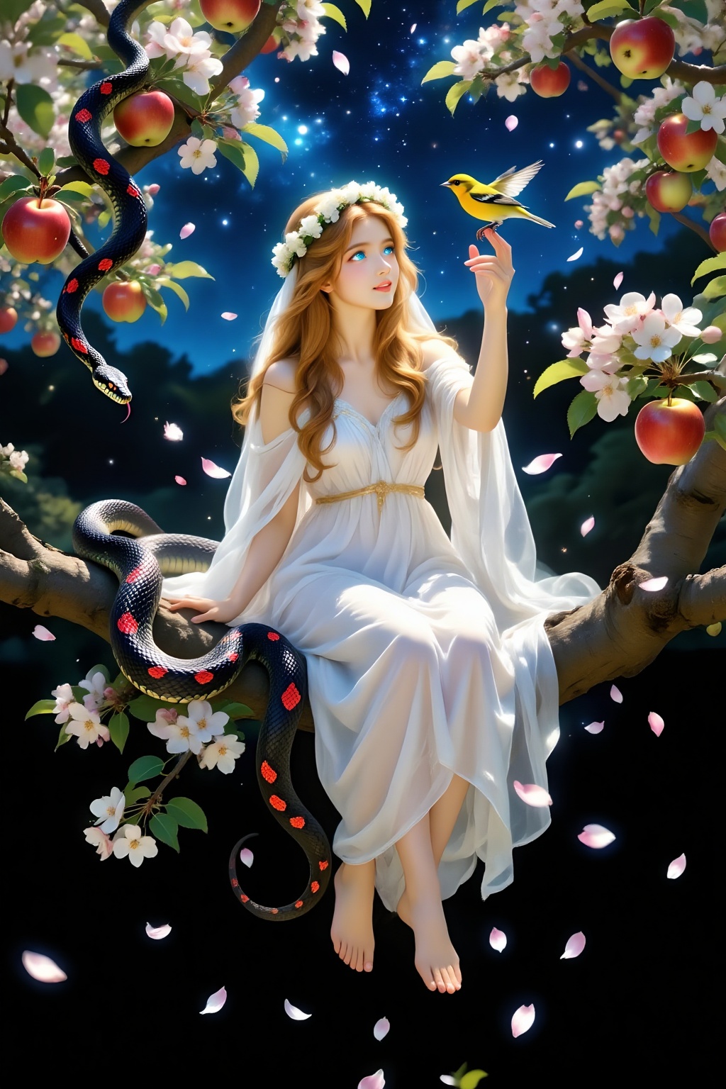 Superior quality,  ranked #1. Inspiration: Eve,  Genesis. Visuals: In the Garden of Eden on Tensor.Art