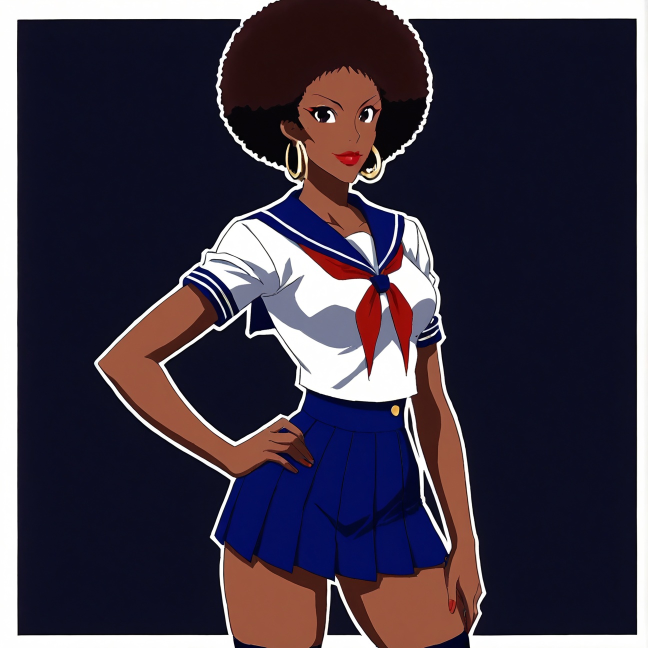1girl,  solo,  cowboy shot on Tensor.Art