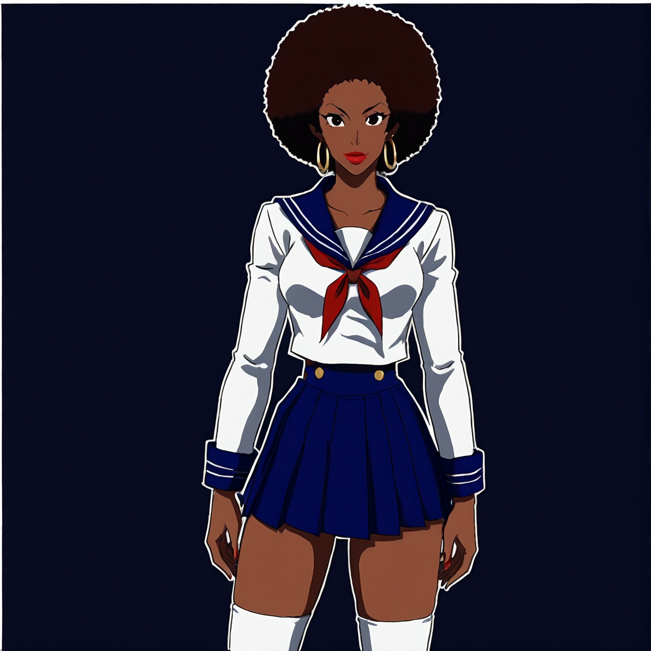 1girl,  solo,  cowboy shot on Tensor.Art