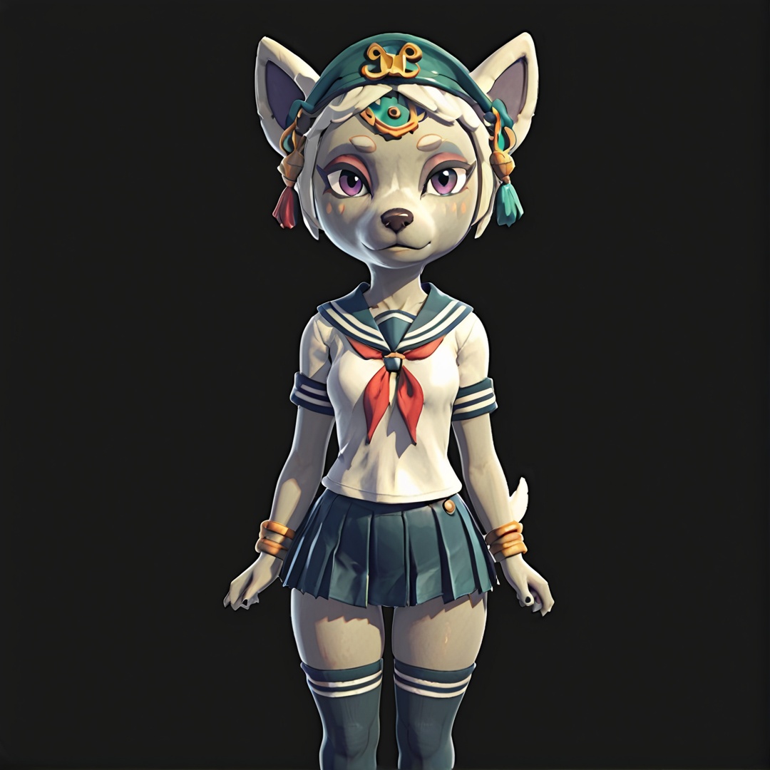 1girl,  solo,  cowboy shot on Tensor.Art