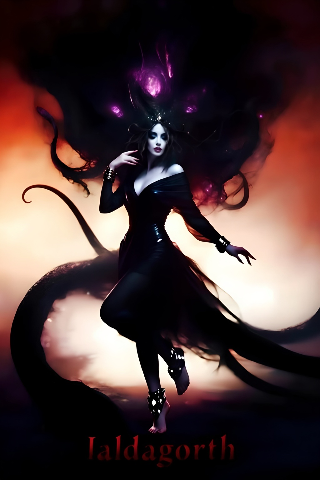 Top quality. Inspiration: Ialdagorth,  the Devourer of Darkness,  Illusion on Tensor.Art