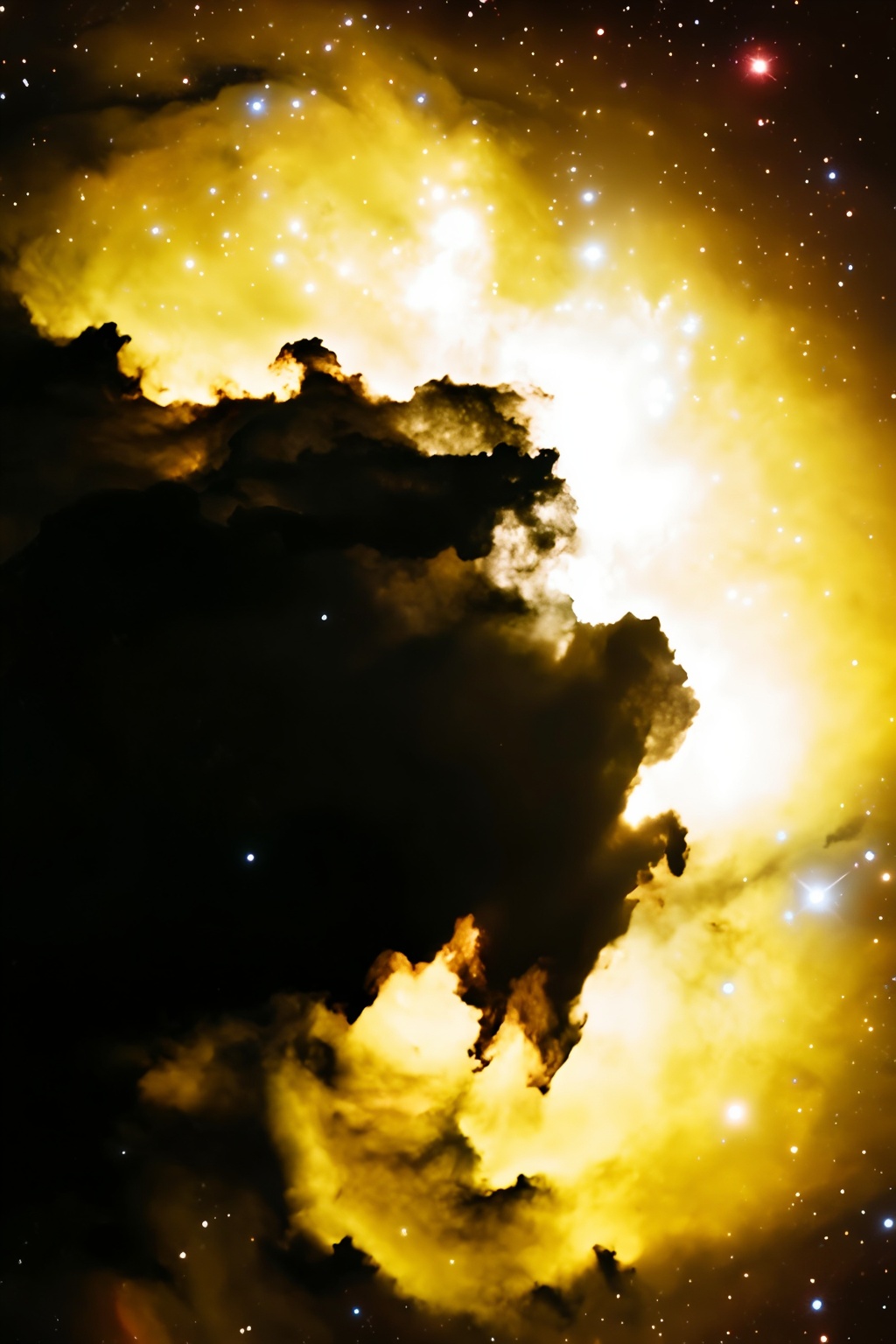 Top quality. Inspiration: Nebulae. This is an endless universe,  in a breathtaking scene,  the Dark Nebula: a dark cloud t...