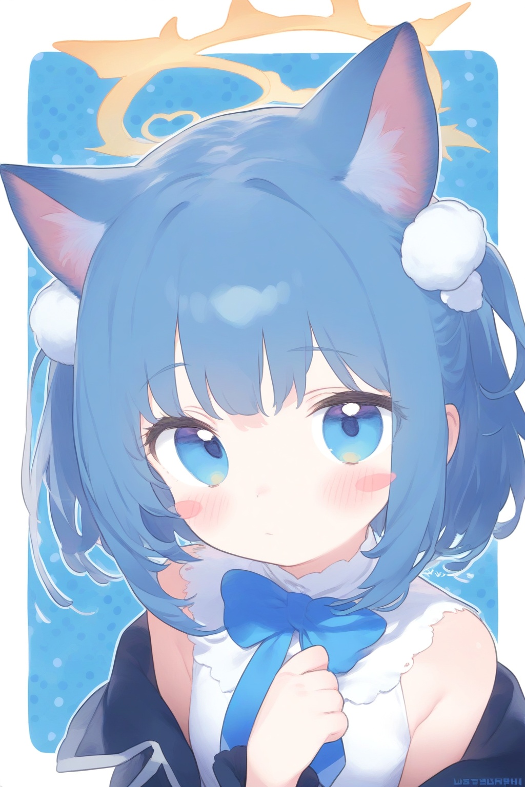 1girl,  animal ear fluff,  animal ears on Tensor.Art