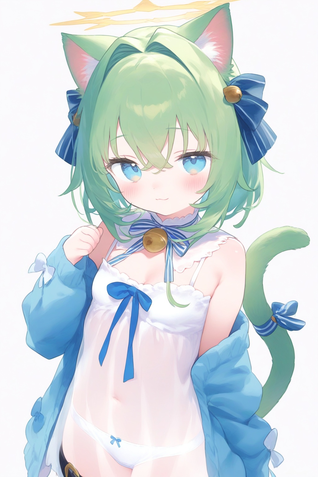 1girl,  :3,  animal ear fluff on Tensor.Art