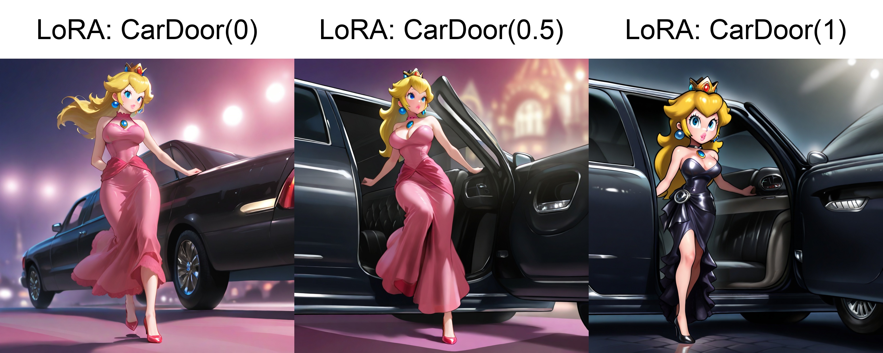 1girl,  solo,  princess peach on Tensor.Art