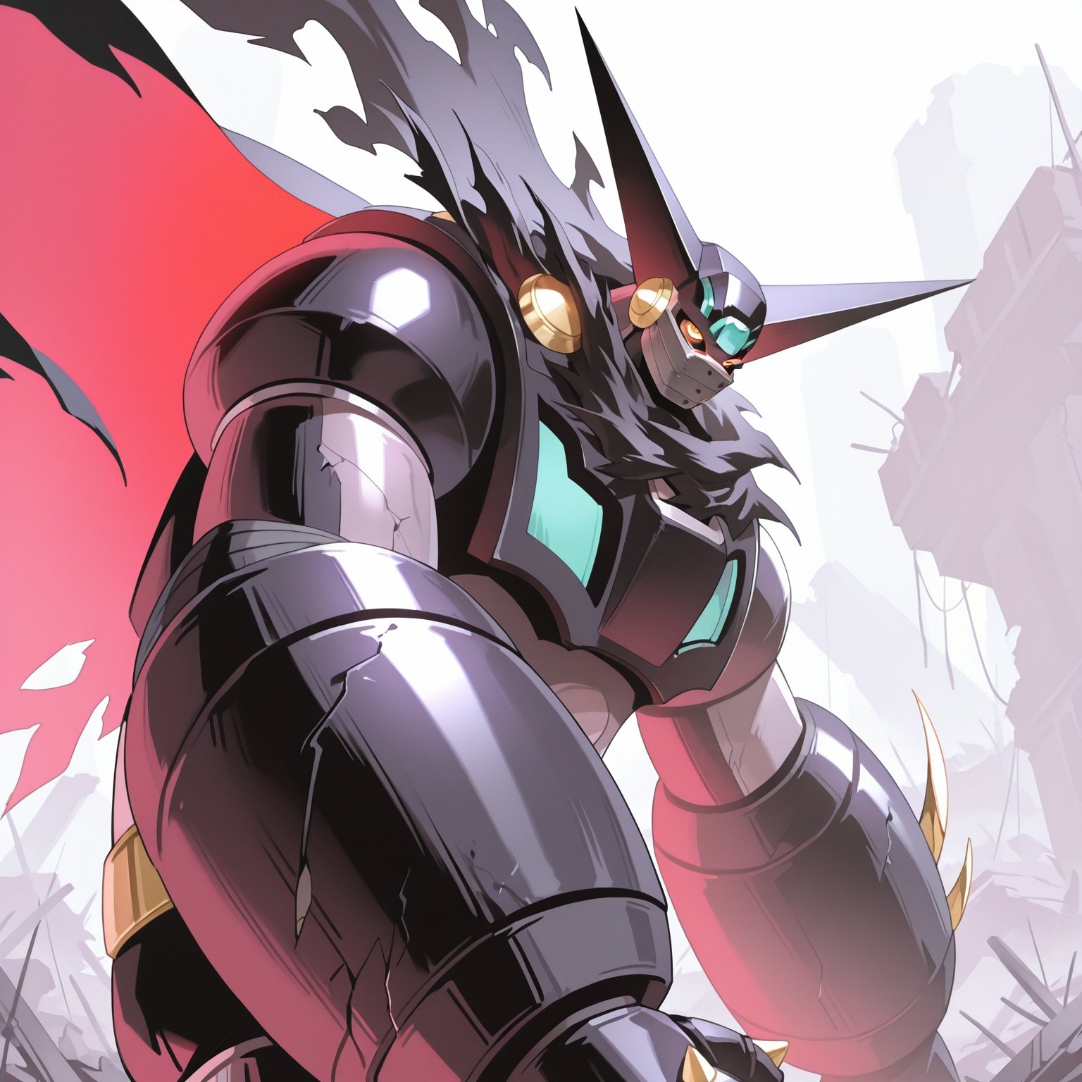 black getter,  super robot,  giant on Tensor.Art