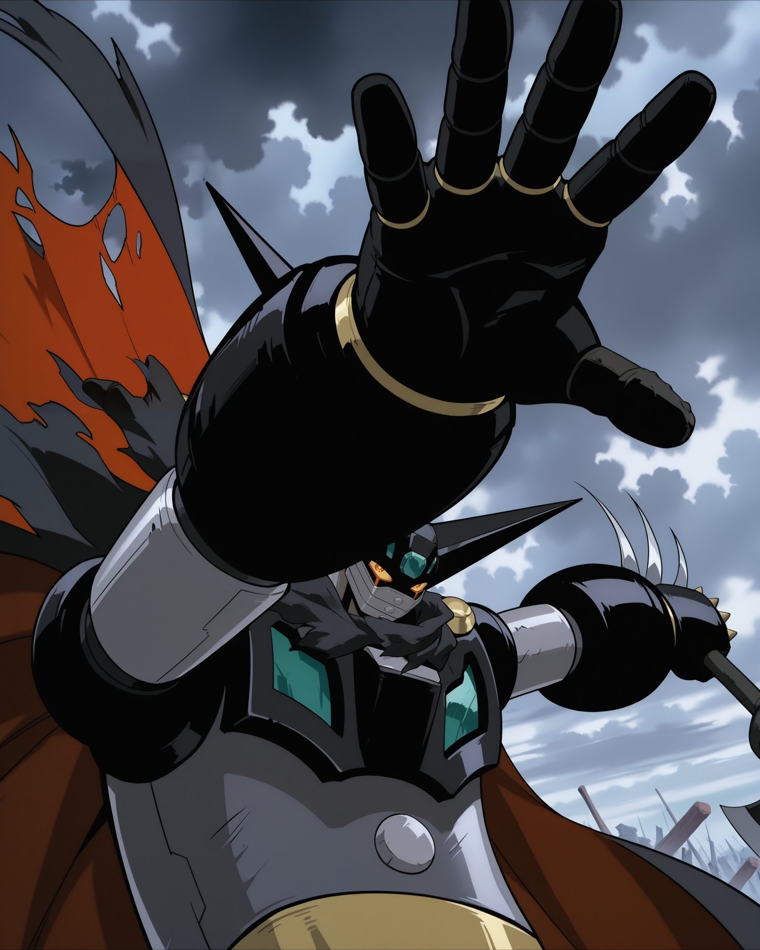 black getter,  super robot,  giant on Tensor.Art