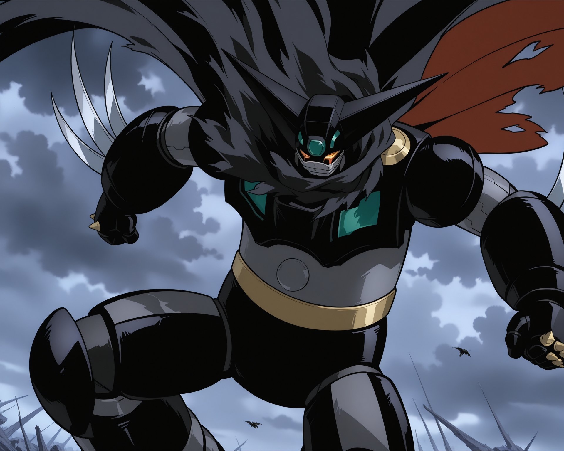 black getter,  super robot,  giant on Tensor.Art