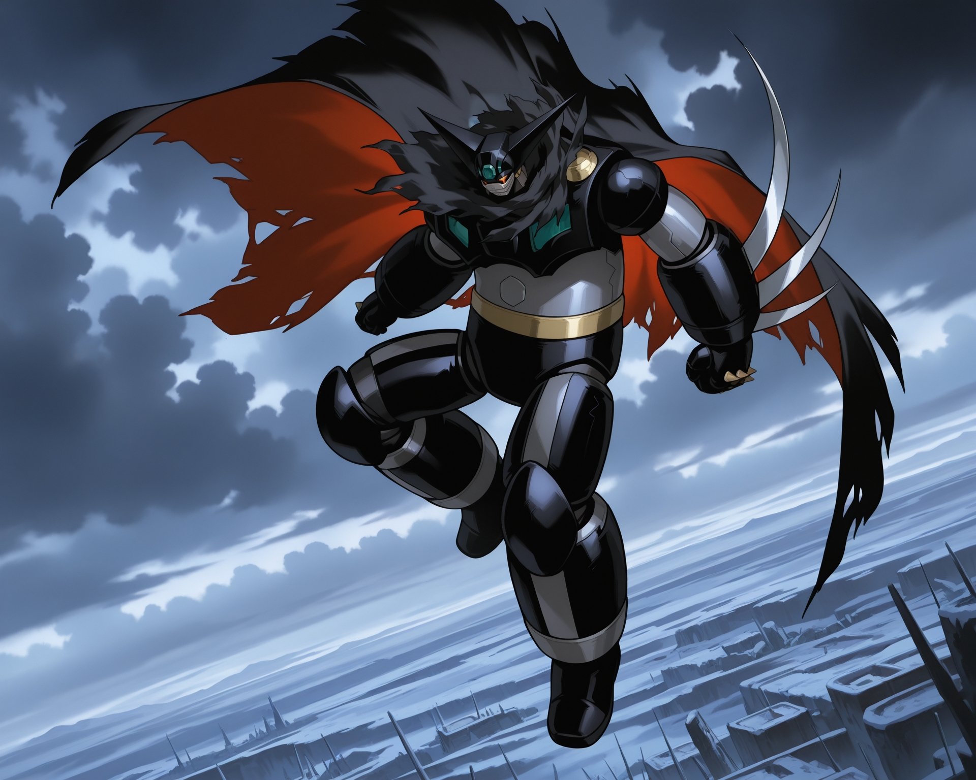 black getter,  super robot,  giant on Tensor.Art