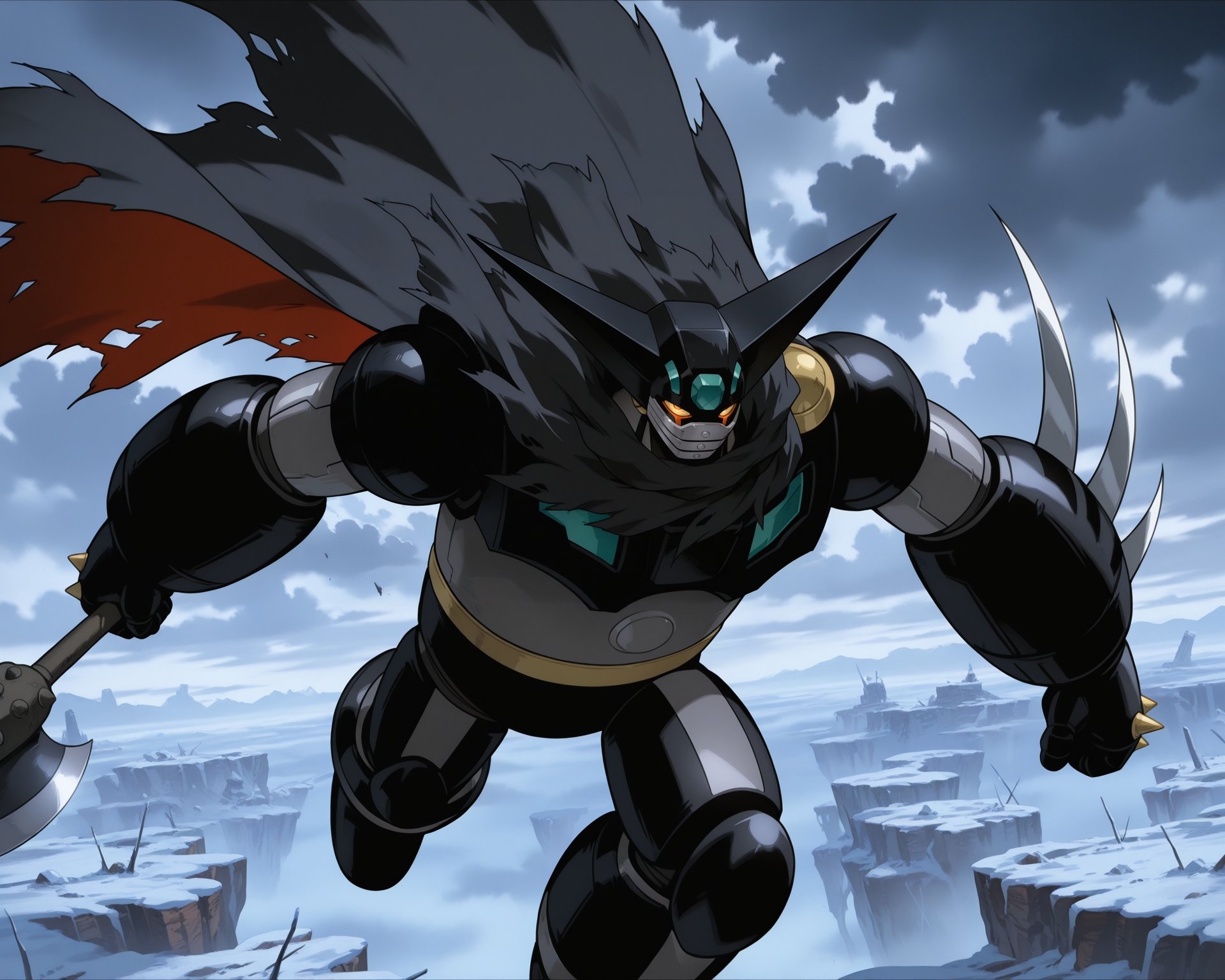 black getter,  super robot,  giant on Tensor.Art