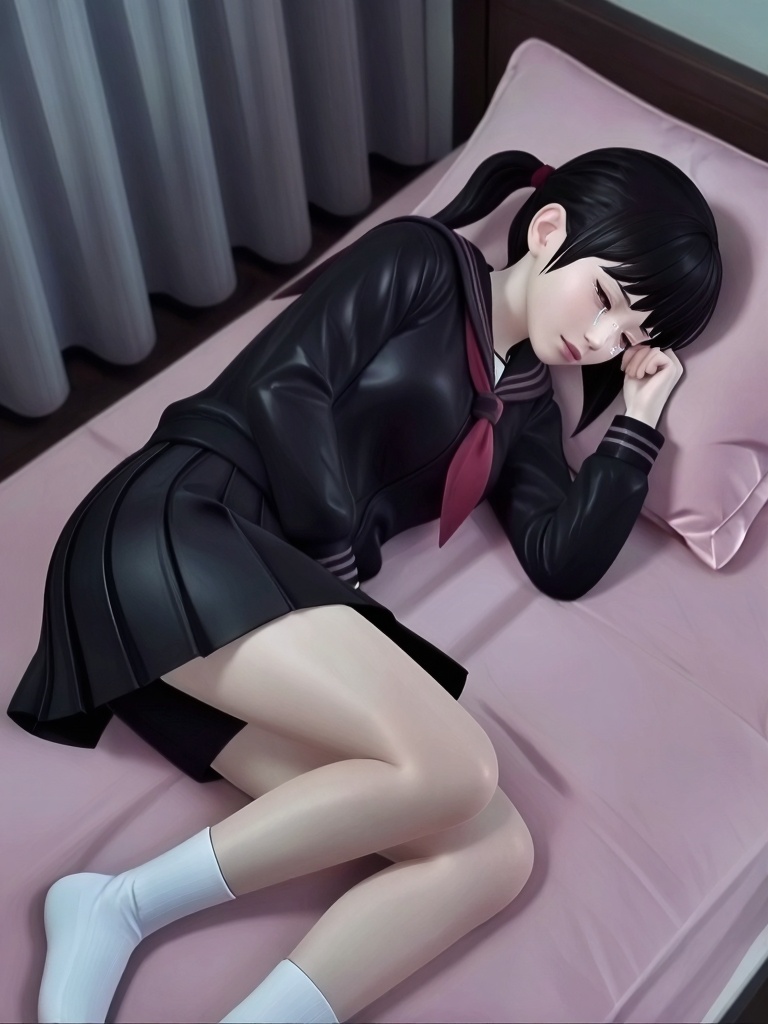 sakurairo mau koro,  1girl,  solo on Tensor.Art