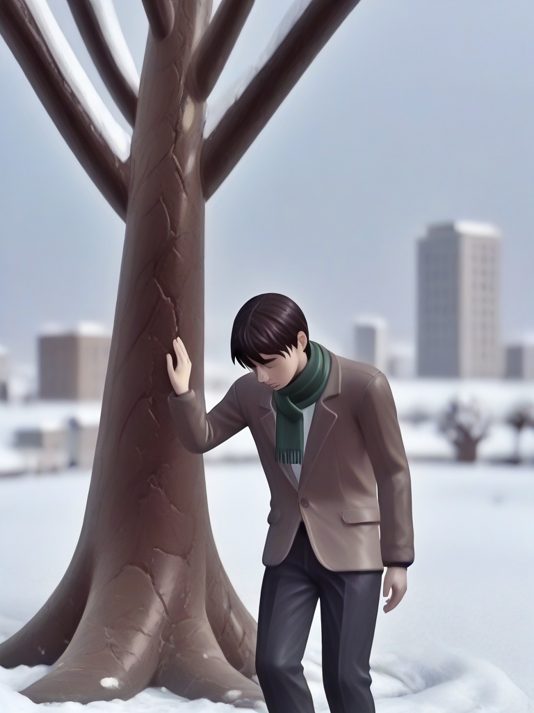 sakurairo mau koro,  1boy,  male focus on Tensor.Art