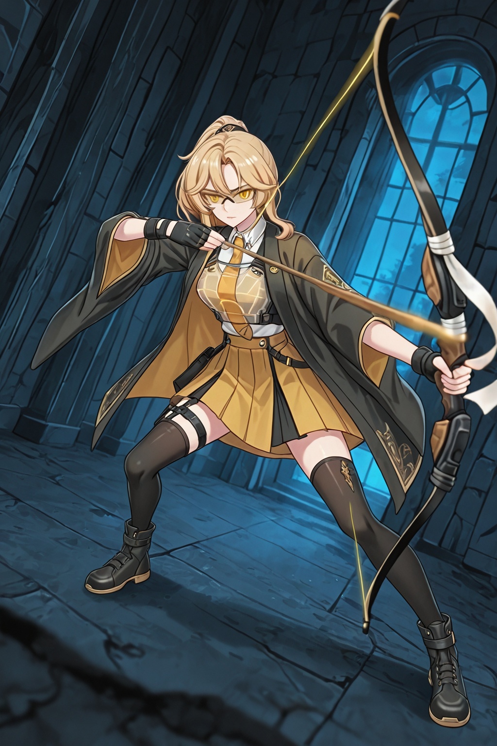 1girl,  solo,  (inside a tower) on Tensor.Art