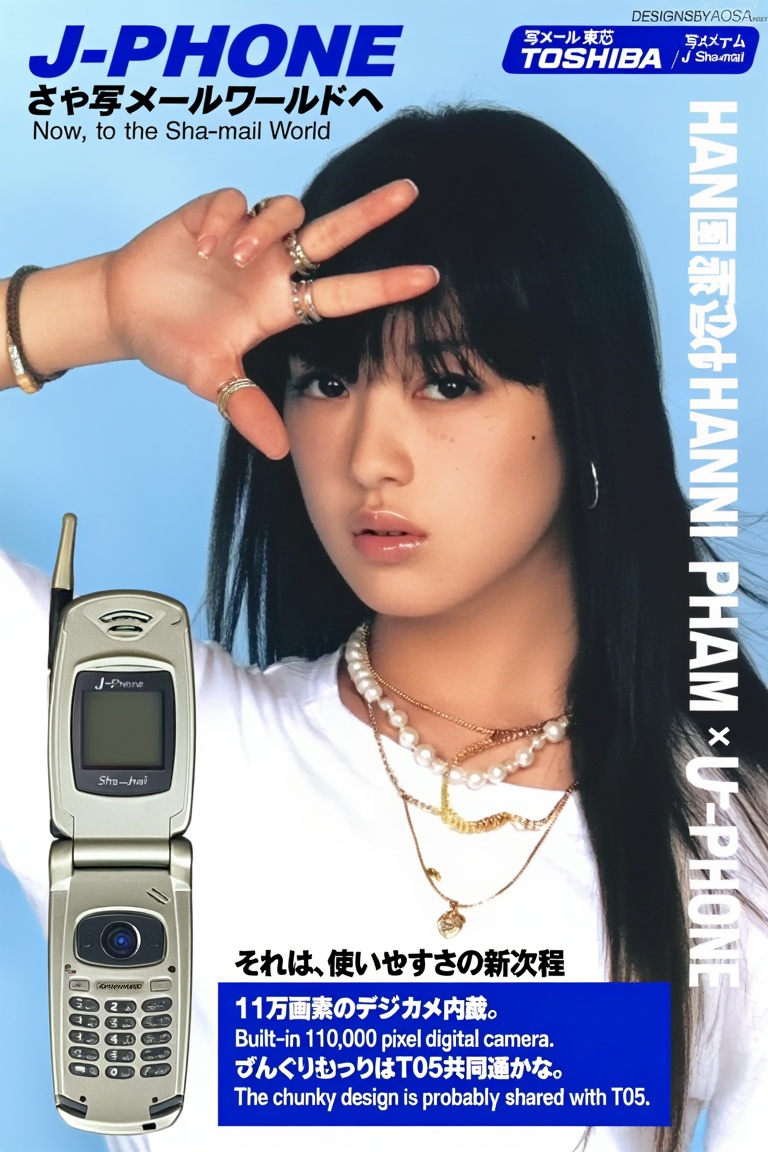 { "prompt": { "main_subject": "Beautiful young woman with long black hair and bangs,  Hanni Pham from NewJeans K-pop group...