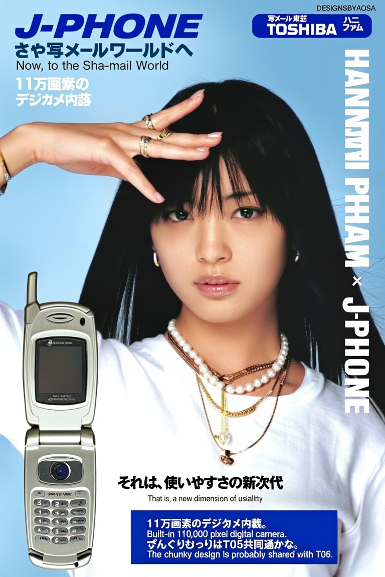 { "prompt": { "main_subject": "Beautiful young woman with long black hair and bangs,  Hanni Pham from NewJeans K-pop group...