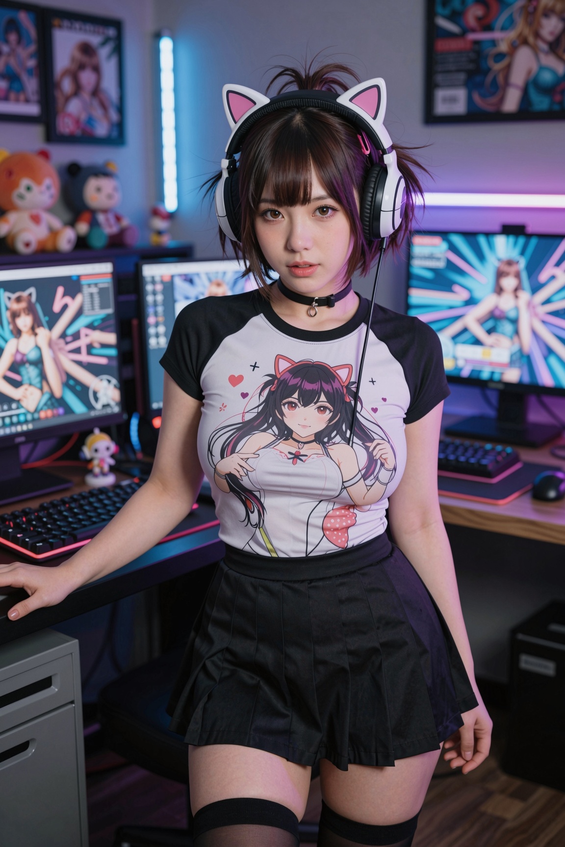 A realistic,  8k,  Analog photo of a cute on Tensor.Art
